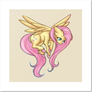 fluttershy Posters and Art